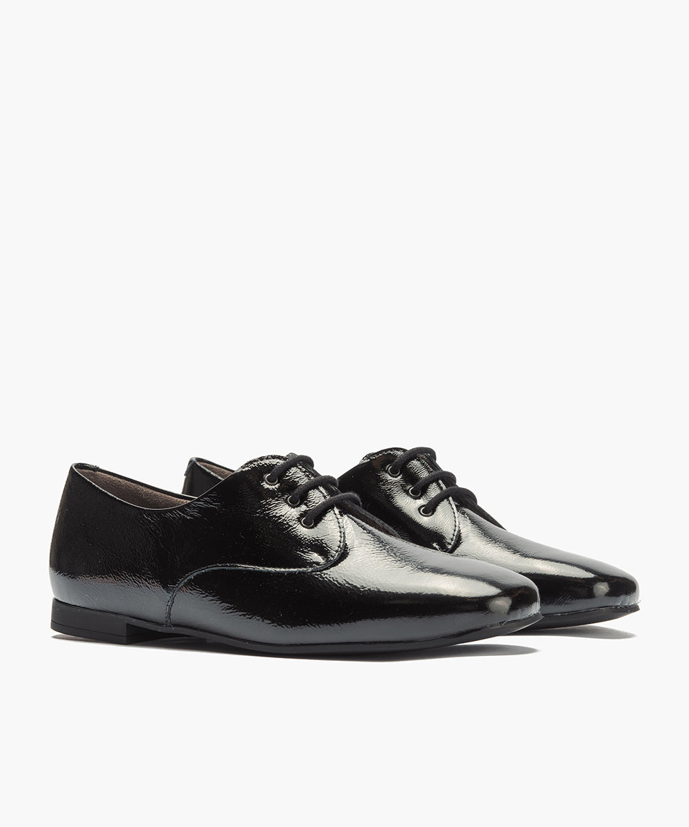 Blucher en Charol Negro