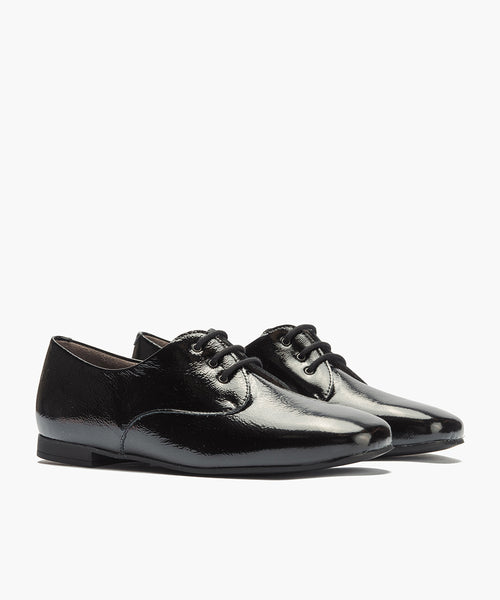 Blucher en Charol Negro