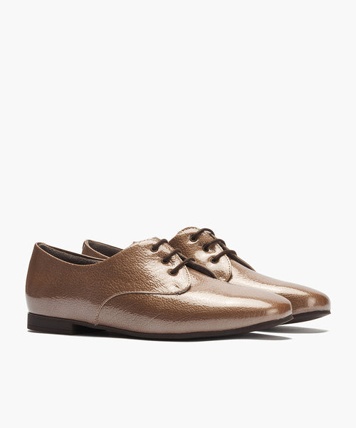 Blucher en Charol Topo