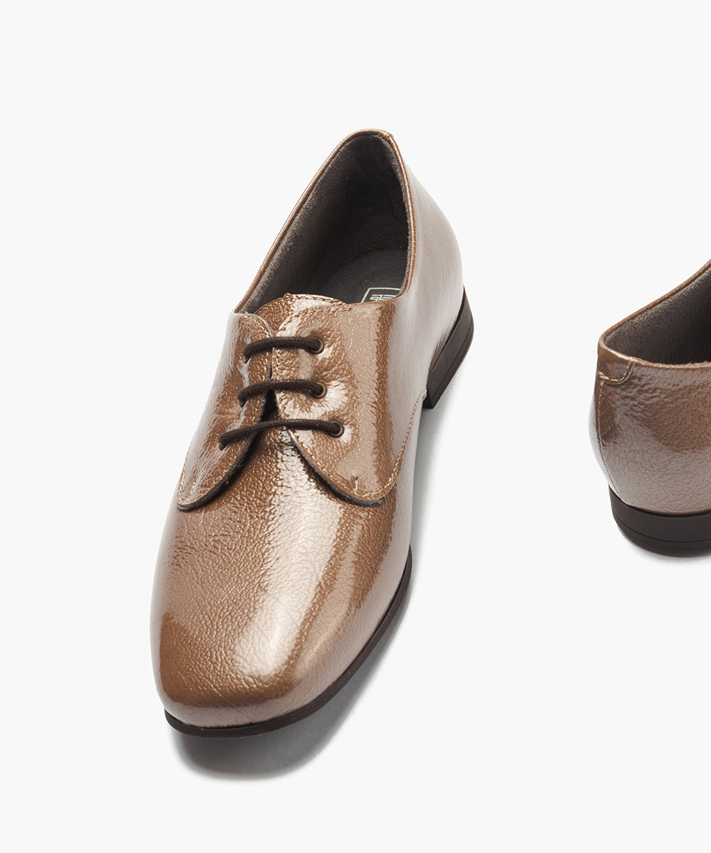 Blucher en Charol Topo