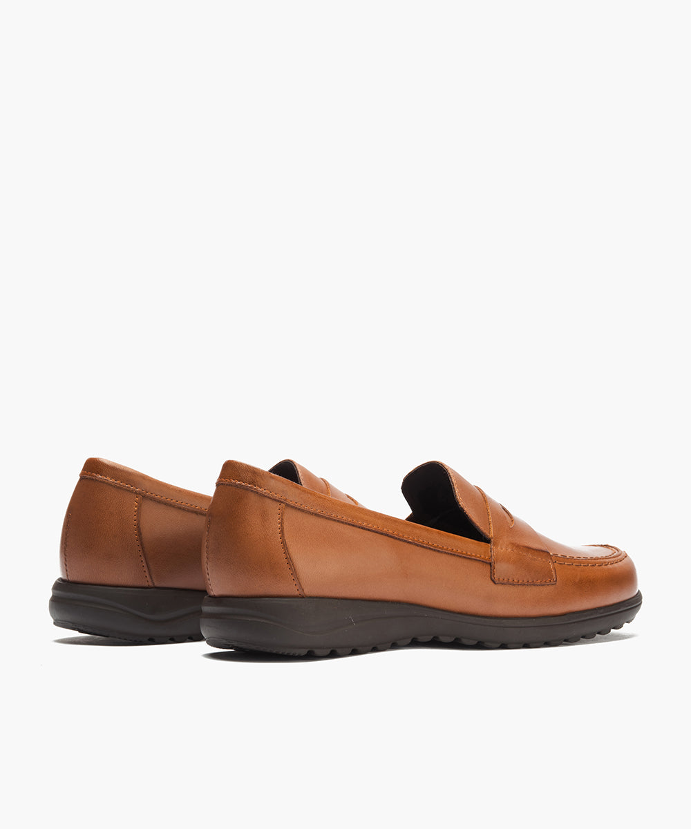 Mocasín antifaz en napa Cuero