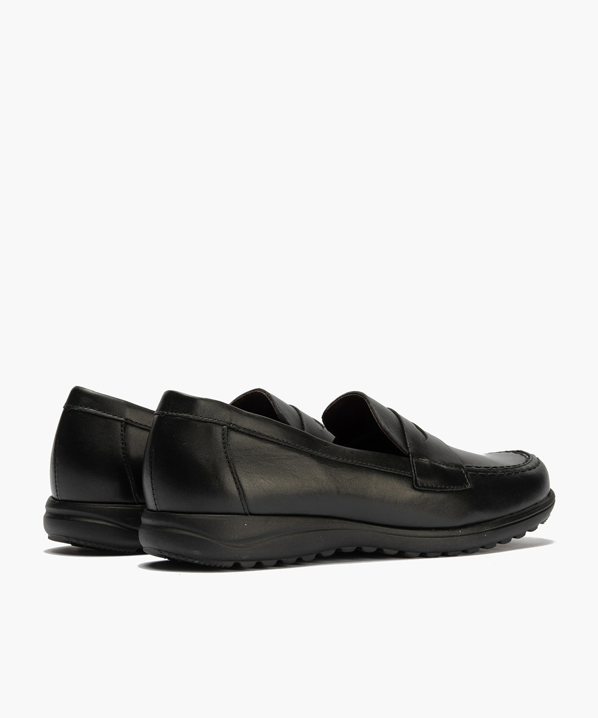 Mocasín antifaz en napa Negro