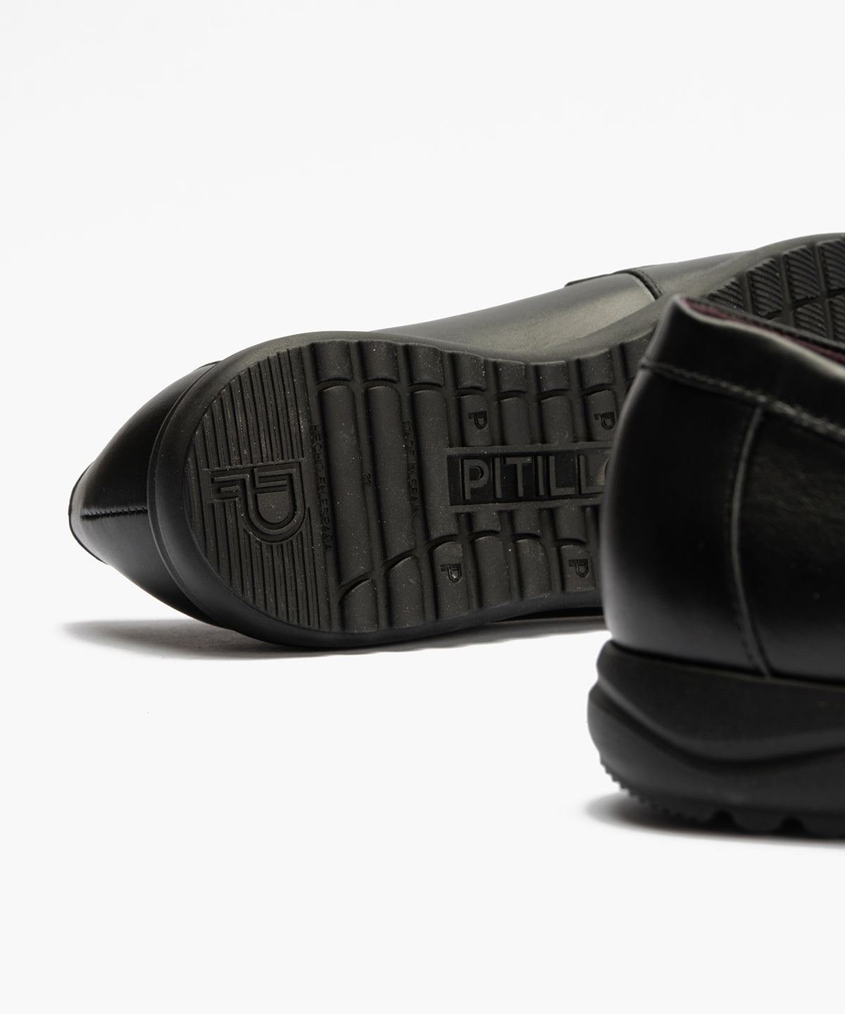 Mocasín antifaz en napa Negro