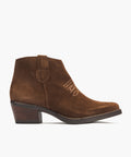 Botin en Serraje Marrón