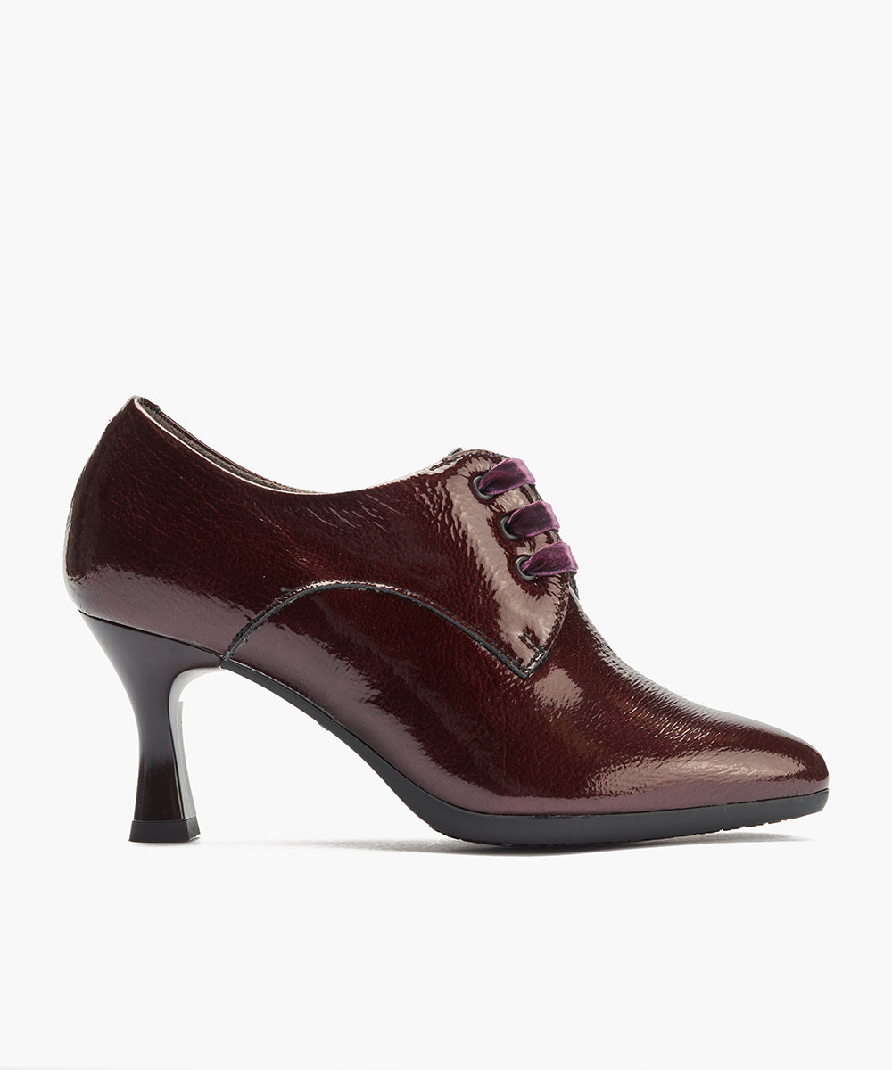Blucher en Charol Burdeos