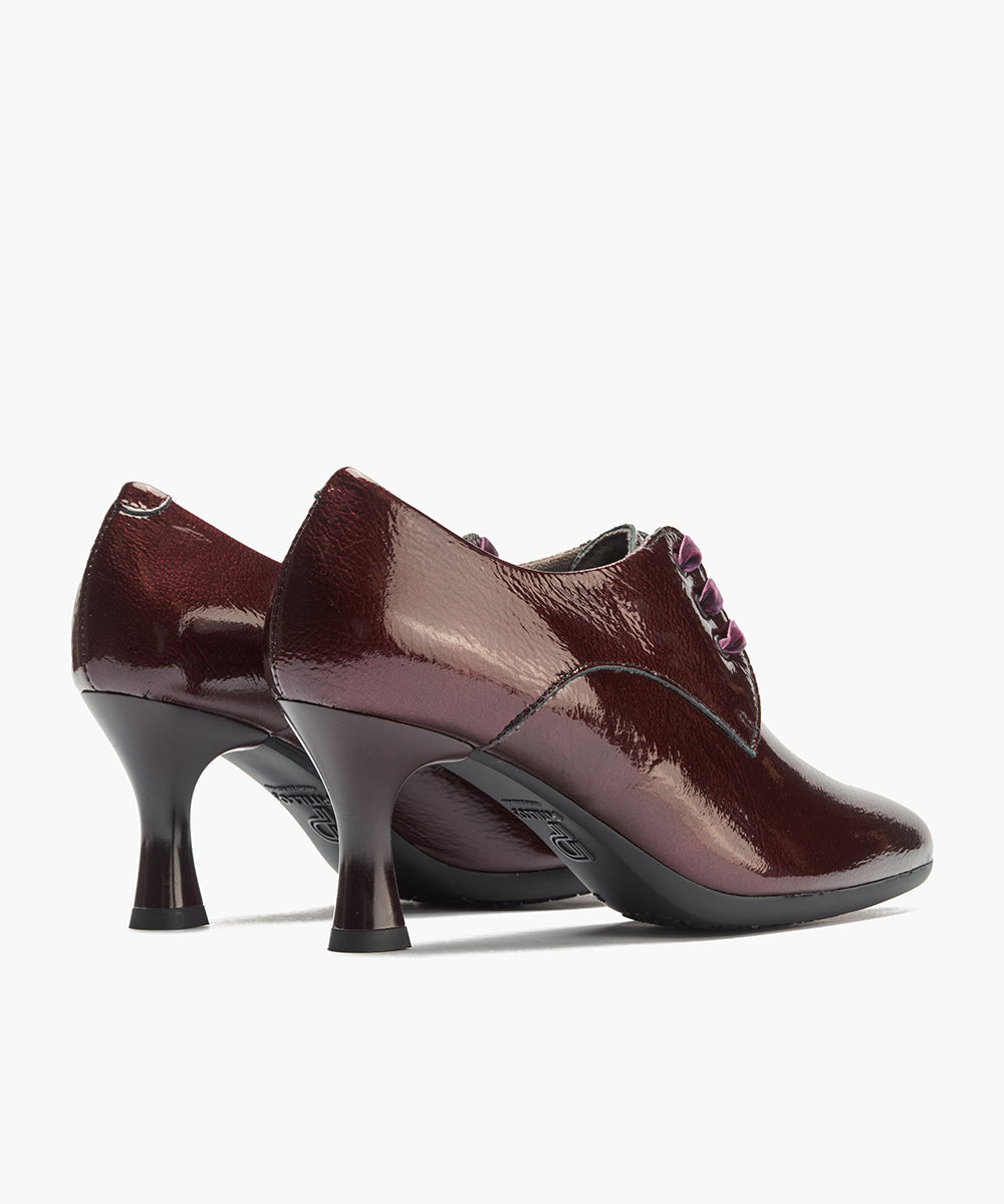 Blucher en Charol Burdeos
