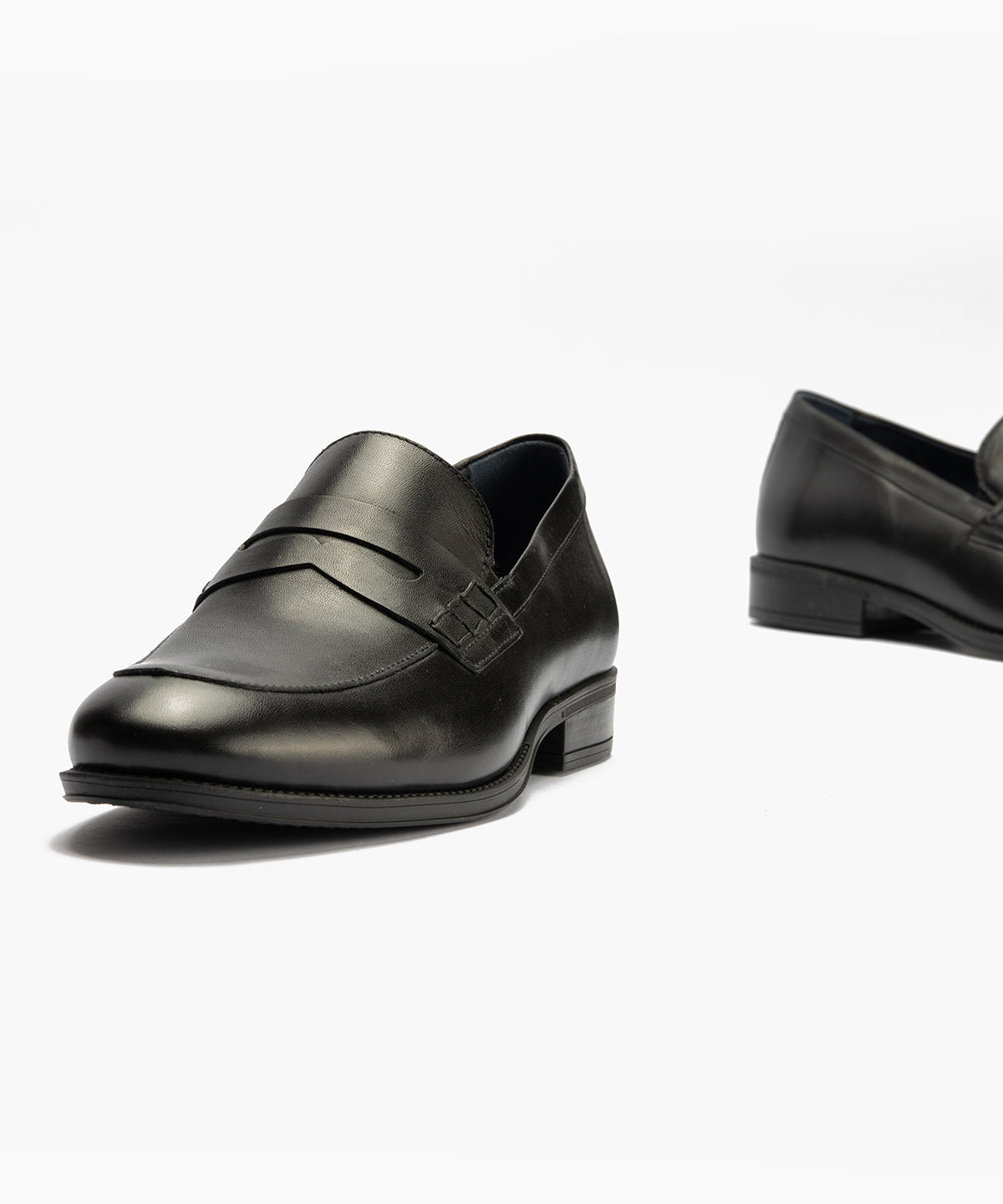 Mocasin vestir con antifaz hombre color negro
