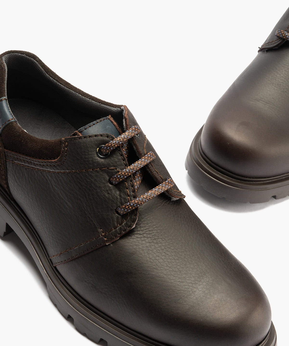 Blucher Merlin hombre con cordones color marron