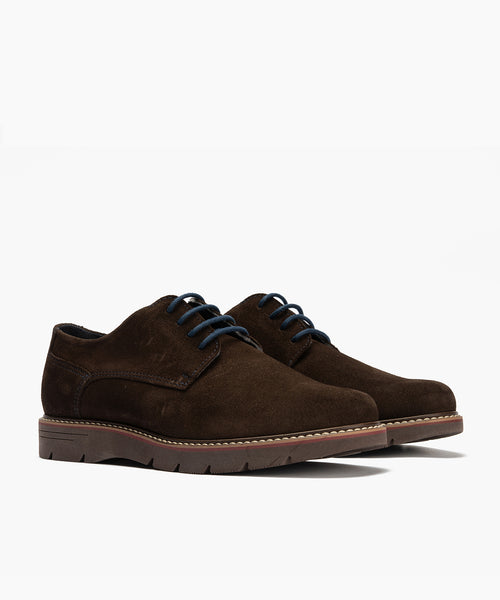 Blucher en Serraje Marrón