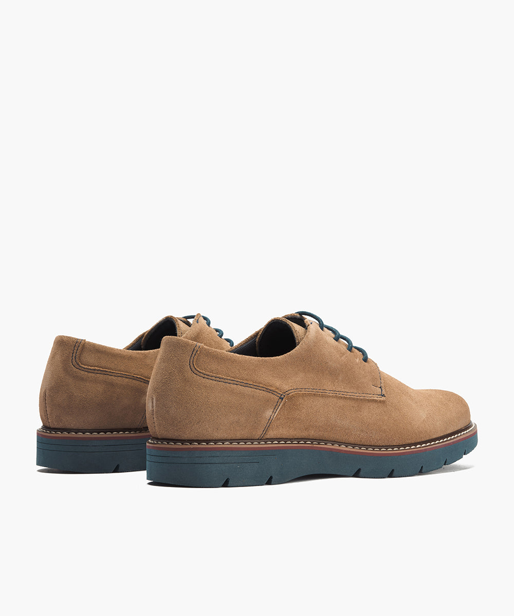 Blucher en Serraje Taupe