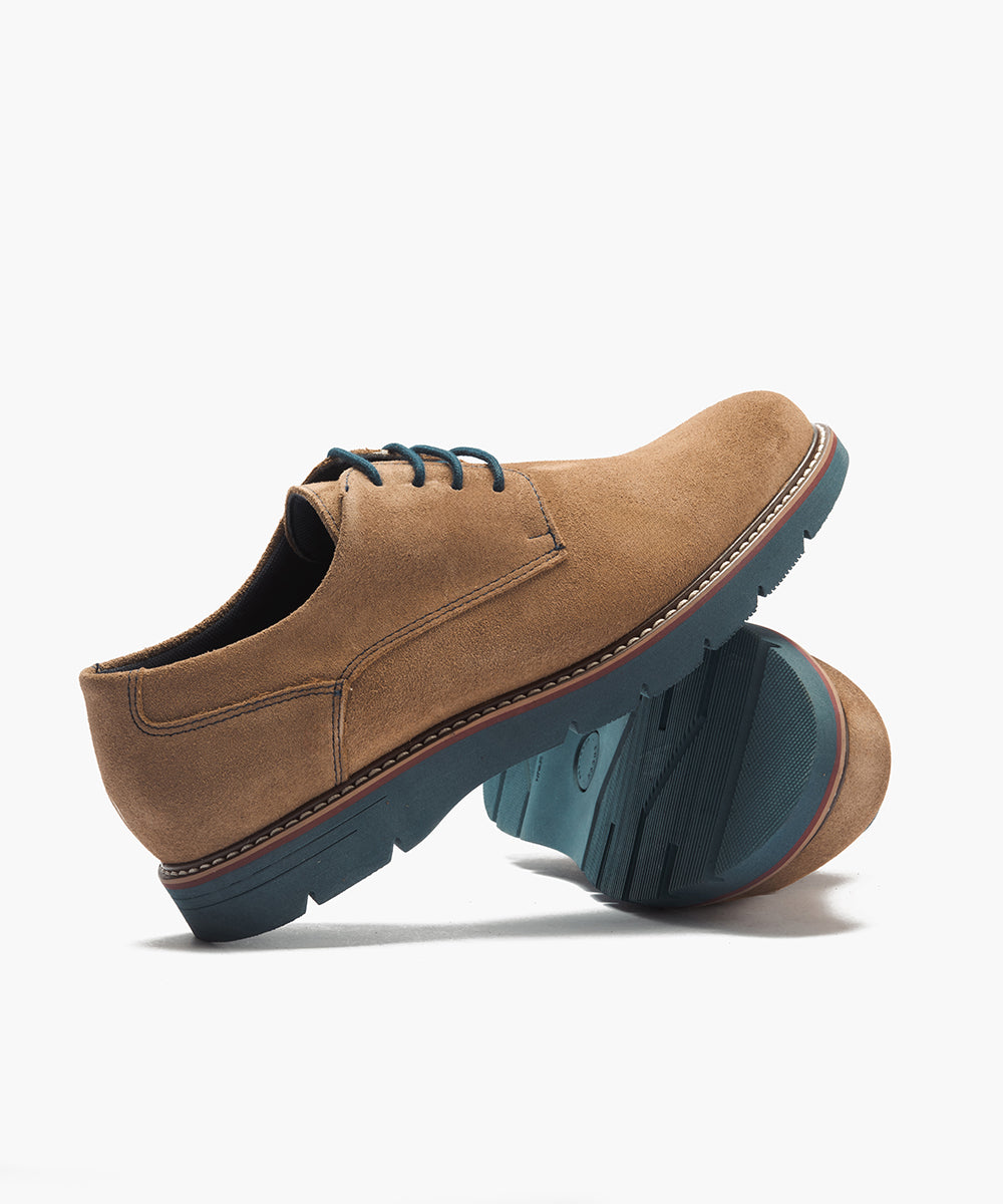 Blucher en Serraje Taupe