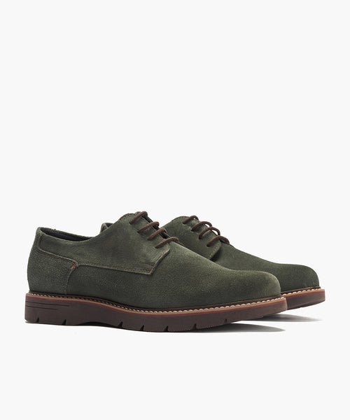 Blucher en Serraje Verde