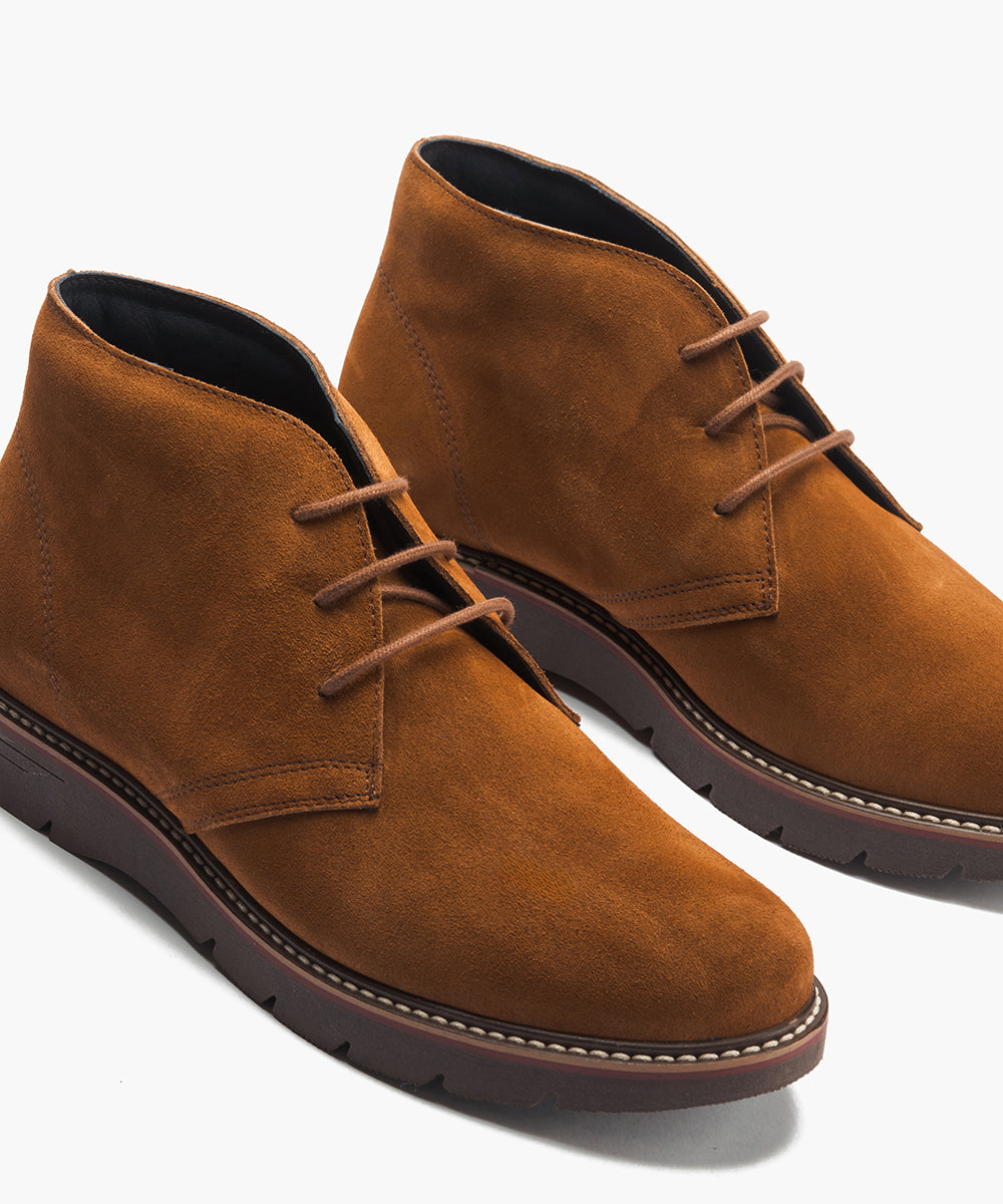 Botin Safari en Serraje Cuero