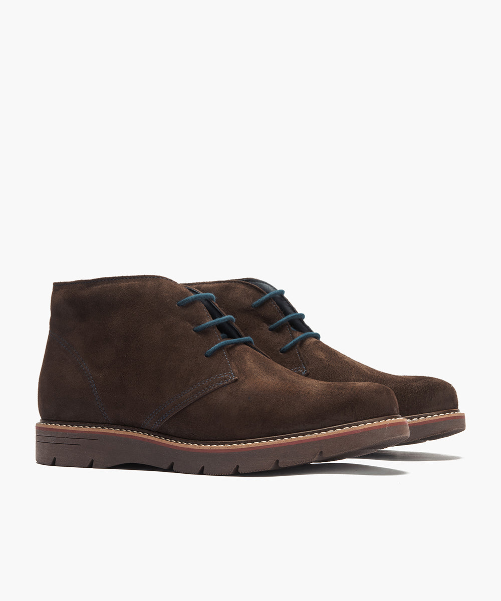 Botin Safari en Serraje marrón