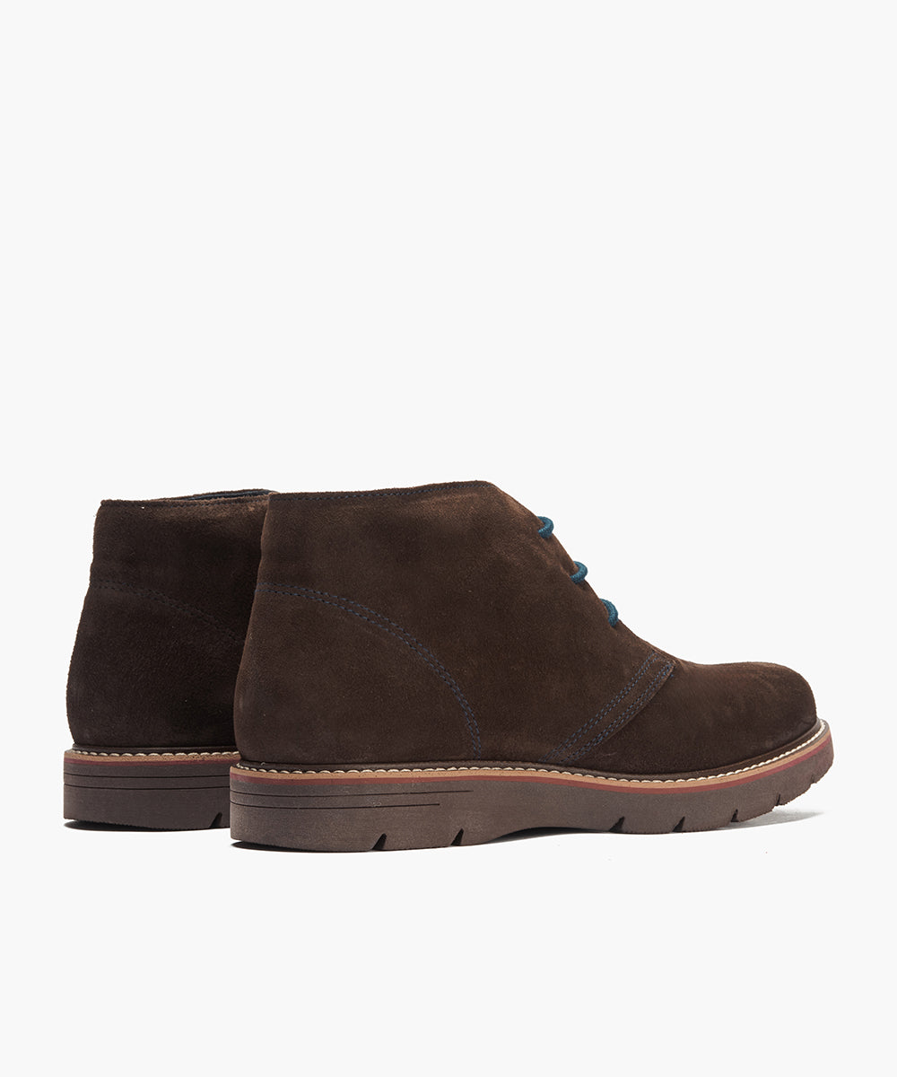 Botin Safari en Serraje marrón