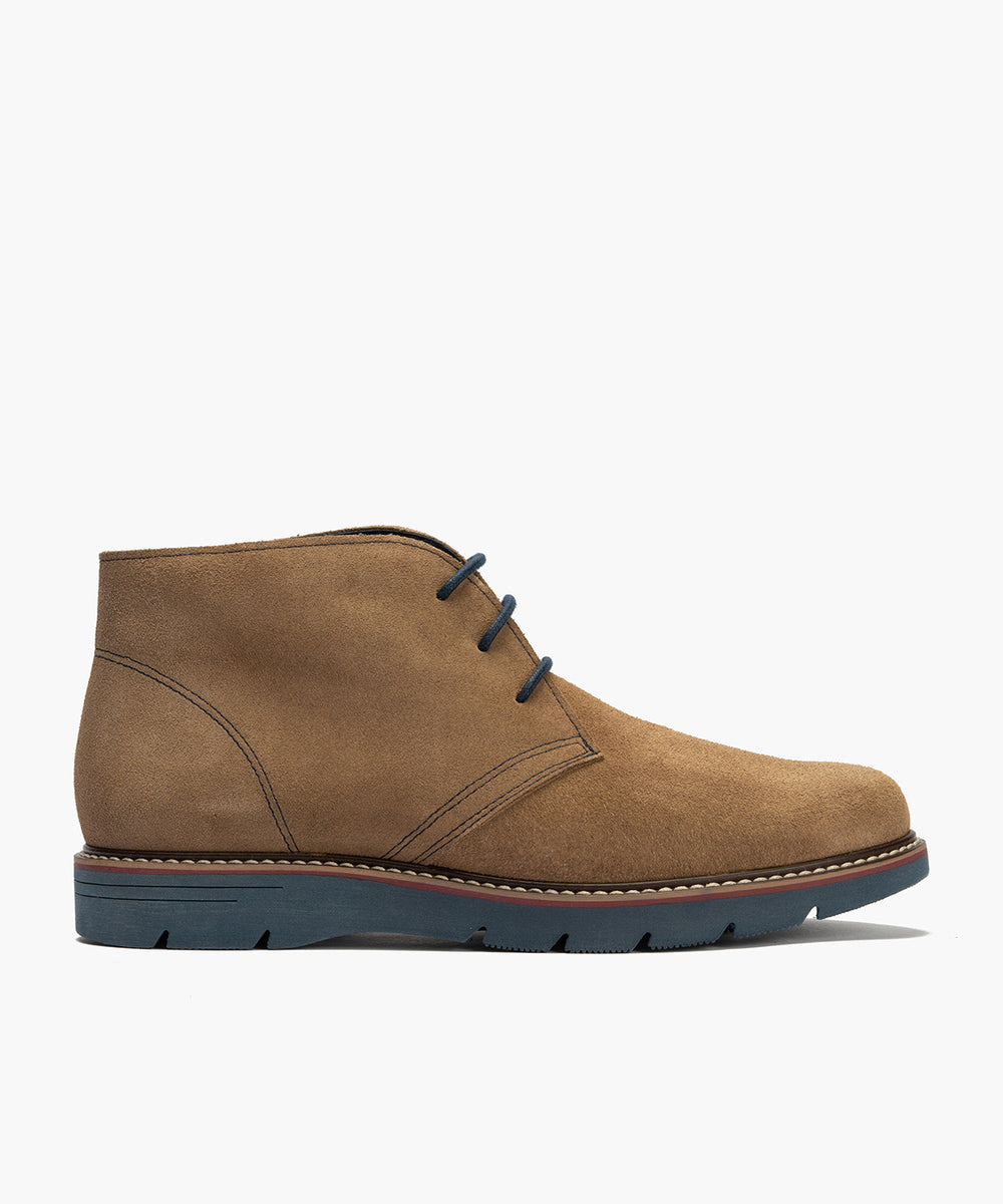 Botin Safari en Serraje Taupe