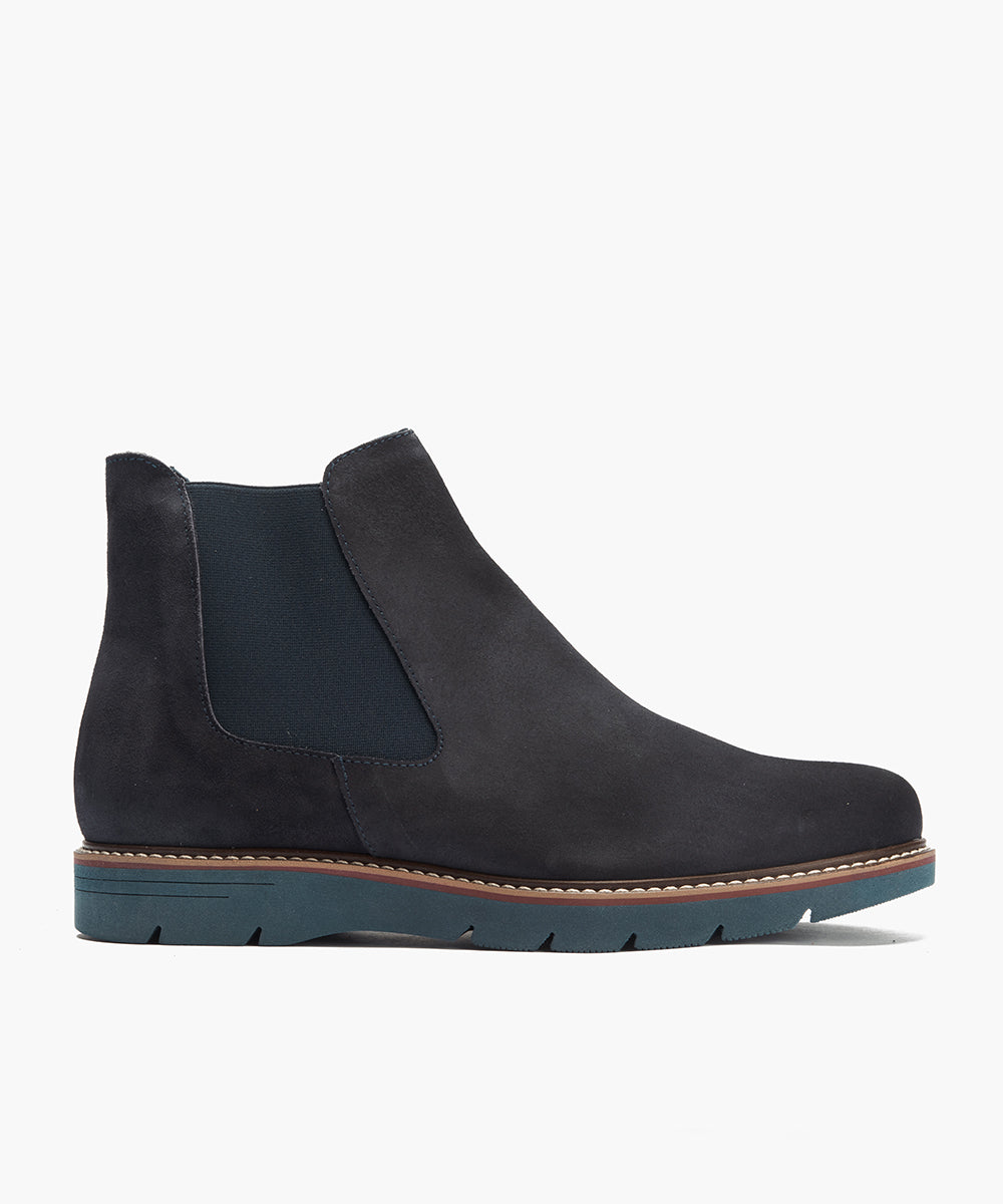 Botin Chelsea en Serraje Marino