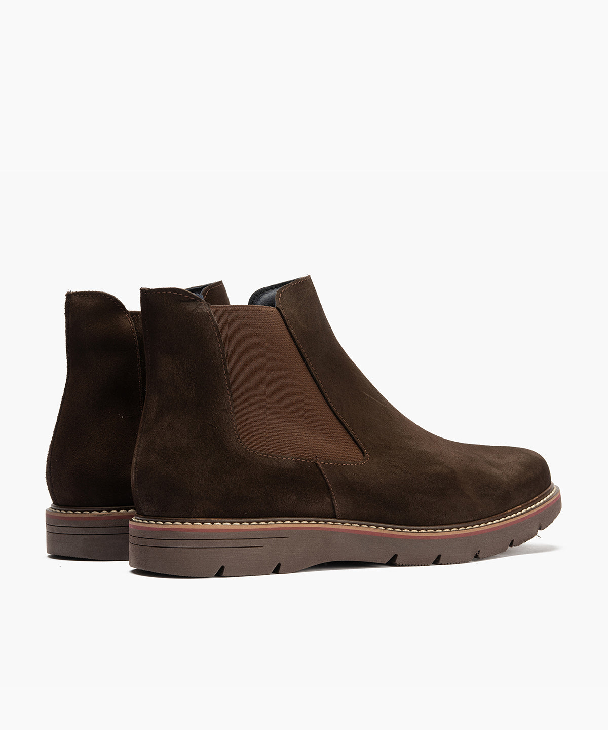 Botin Chelsea en Serraje Marrón