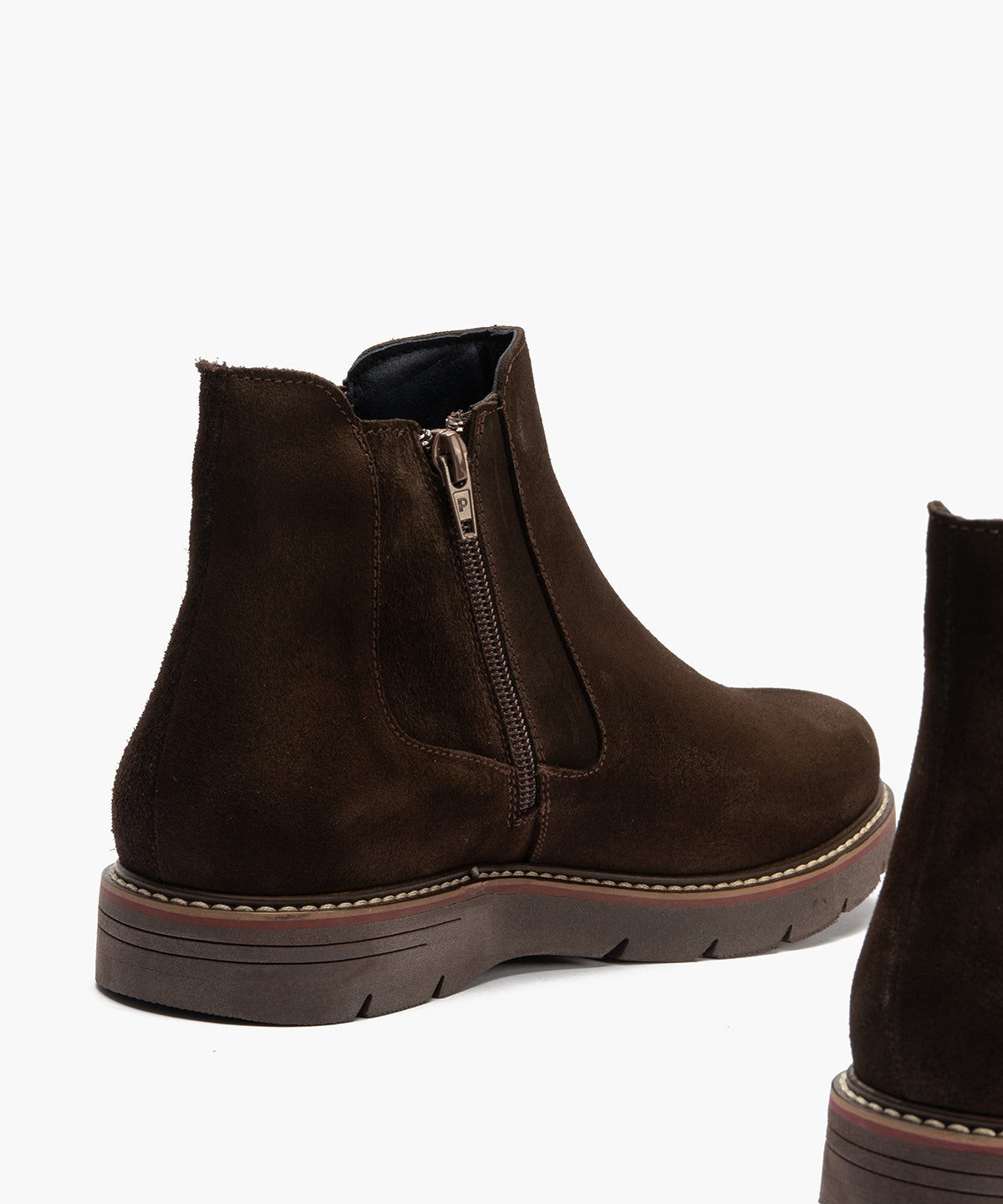 Botin Chelsea en Serraje Marrón