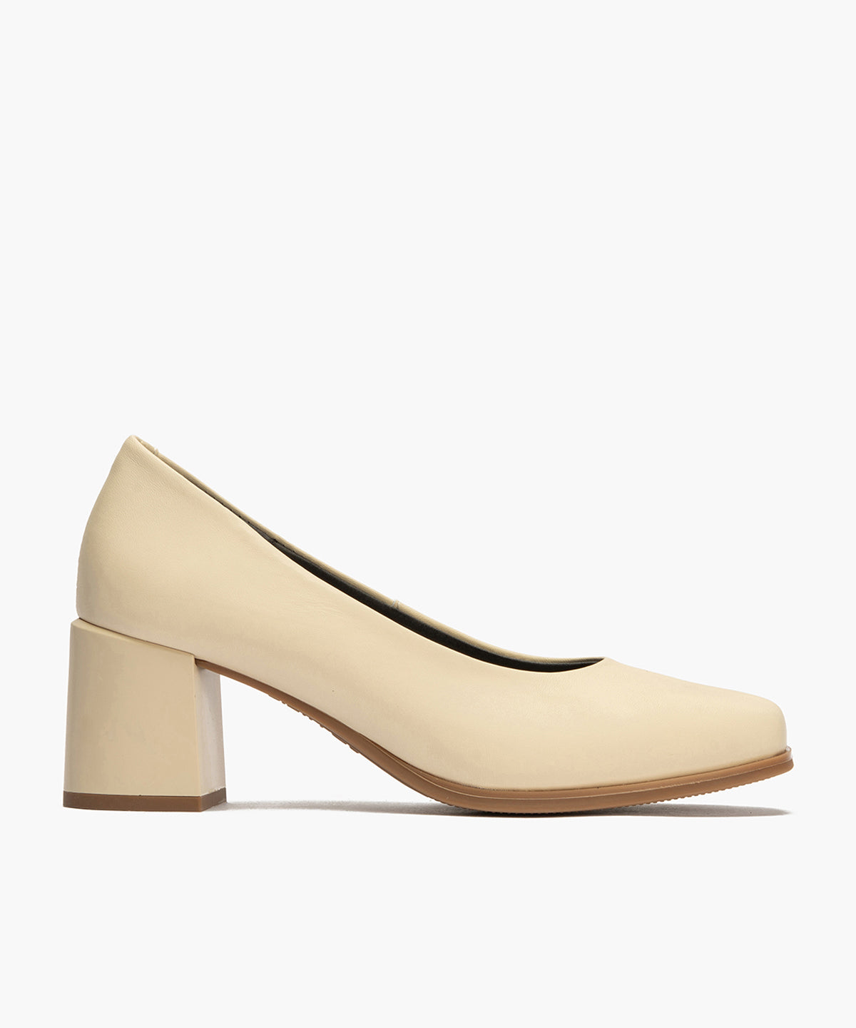 Zapato de Salón Mujer Tacón Alto Beige