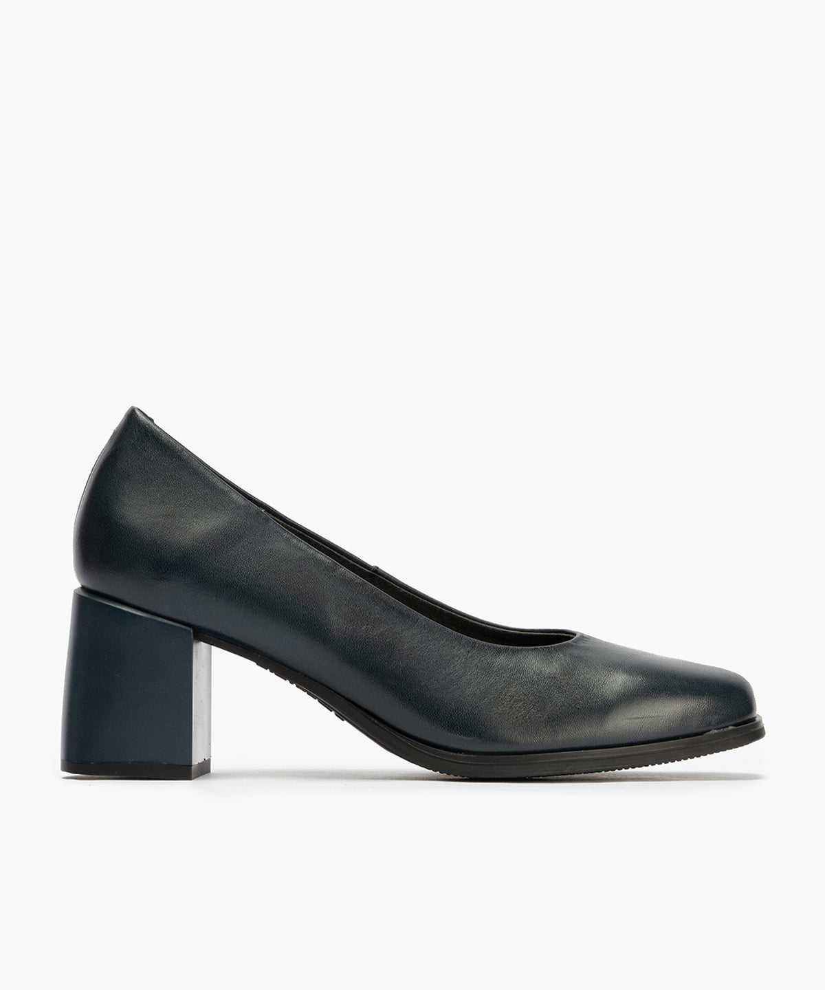 Zapato de Salón Mujer Tacón Alto Azul