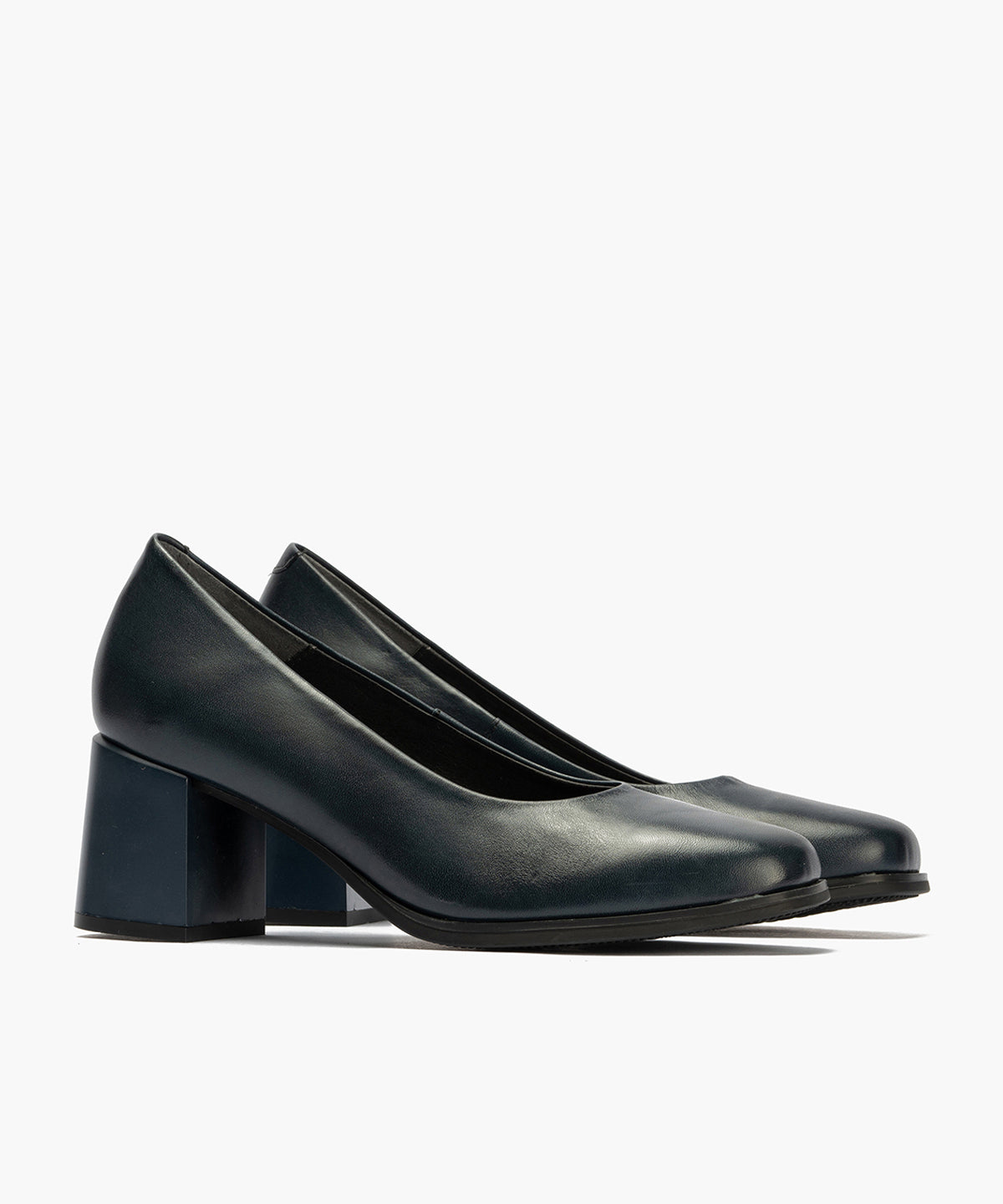 Zapato de Salón Mujer Tacón Alto Azul