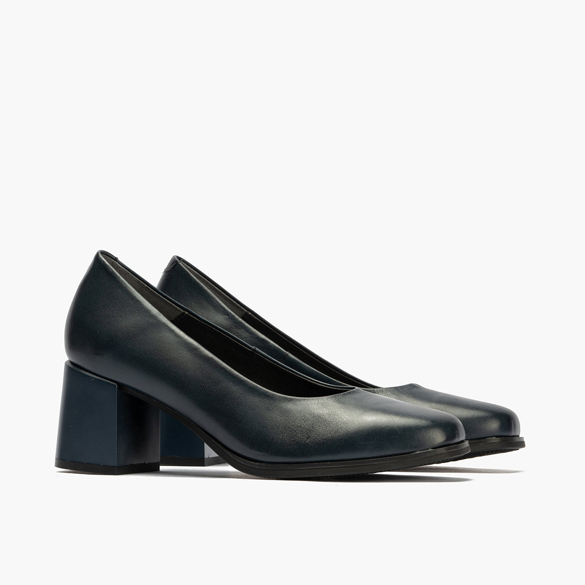 Zapato de Salón Mujer Tacón Alto Azul