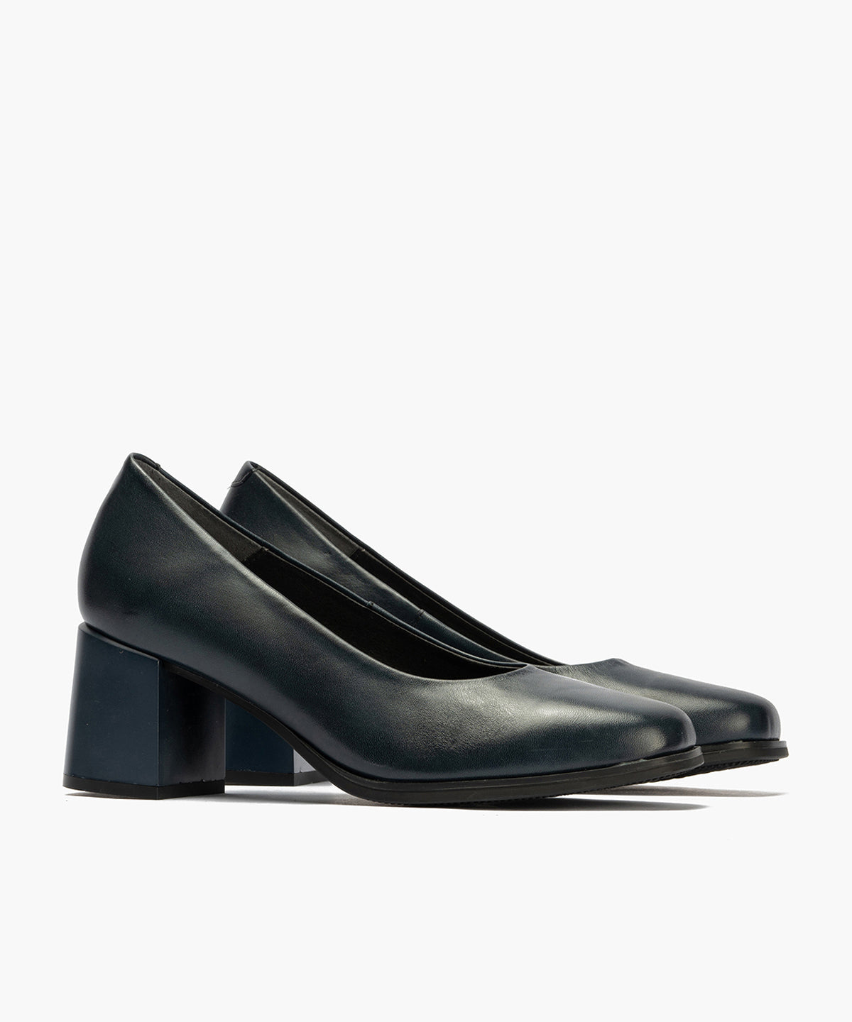 Zapato de Salón Mujer Tacón Alto Azul