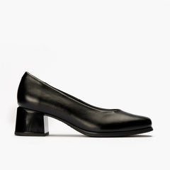 Zapato de Salón Mujer Tacón Alto Negro