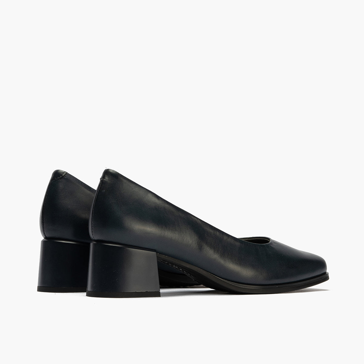 Zapato de Salón Mujer Tacón Medio Azul