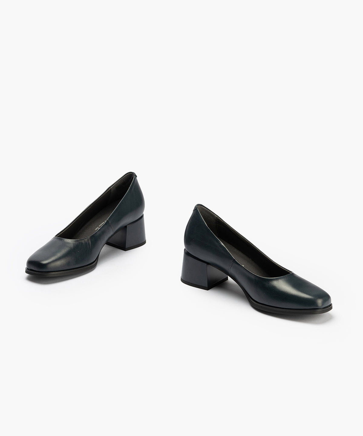 Zapato de Salón Mujer Tacón Medio Azul