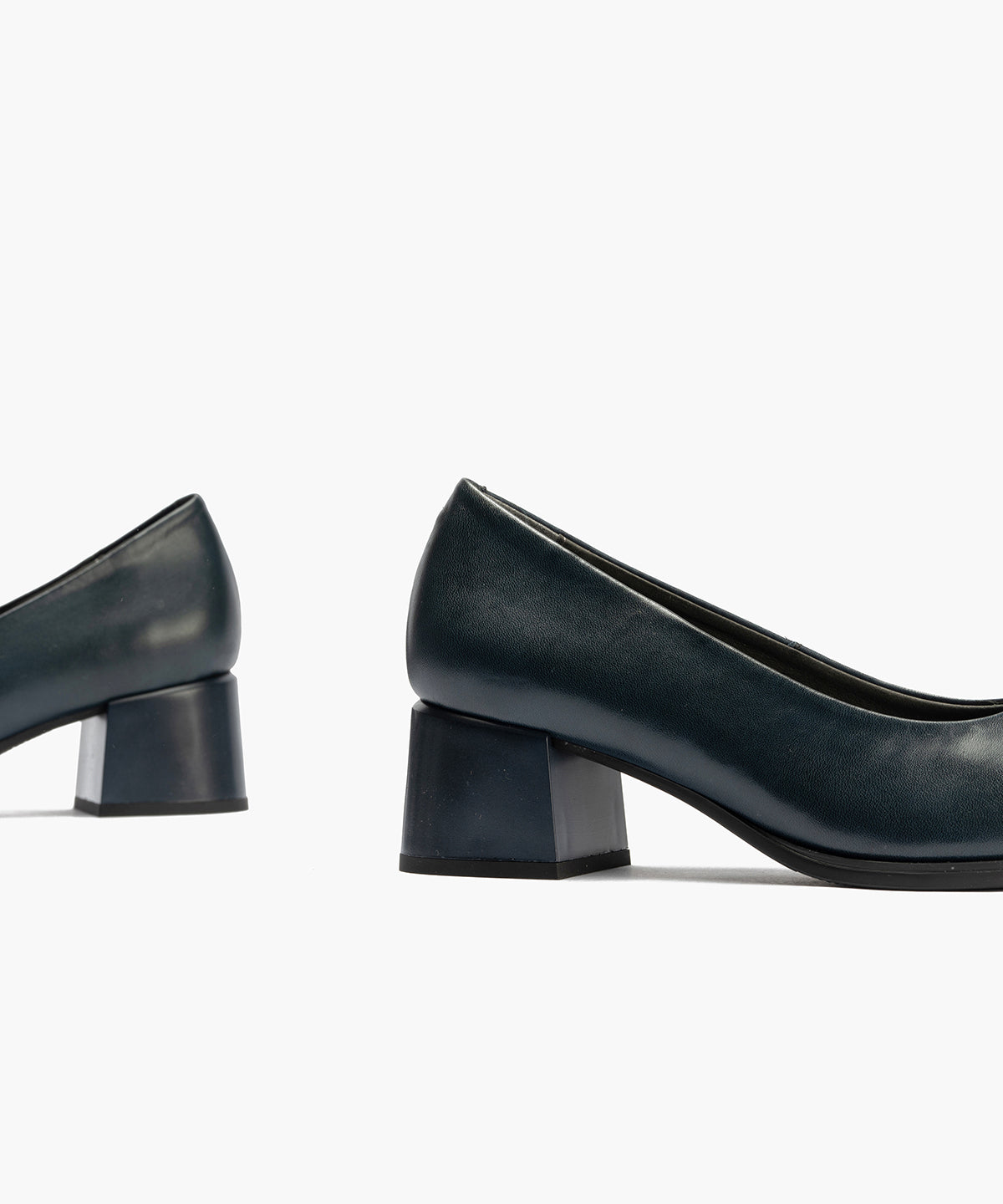 Zapato de Salón Mujer Tacón Medio Azul