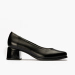 Zapato de Salón Mujer Tacón Medio Negro