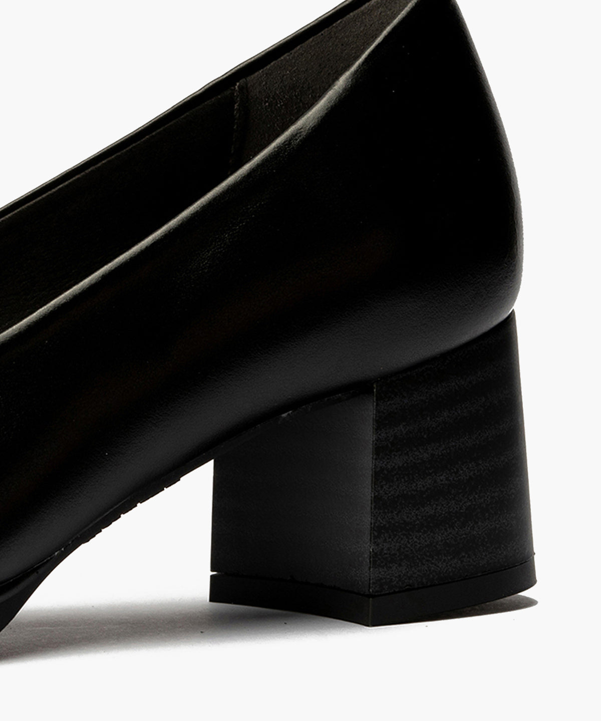 Zapato de Salón Mujer Tacón Medio Negro