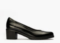 Zapato de Salón Clásico Tacón Medio Negro