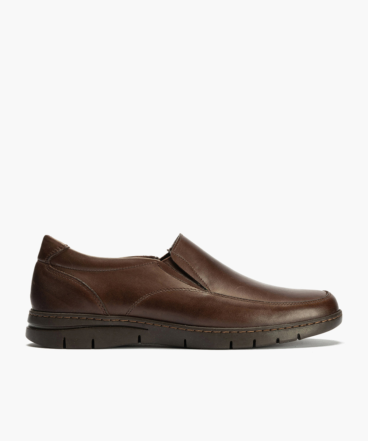 Mocasín Hombre Piel Marrón