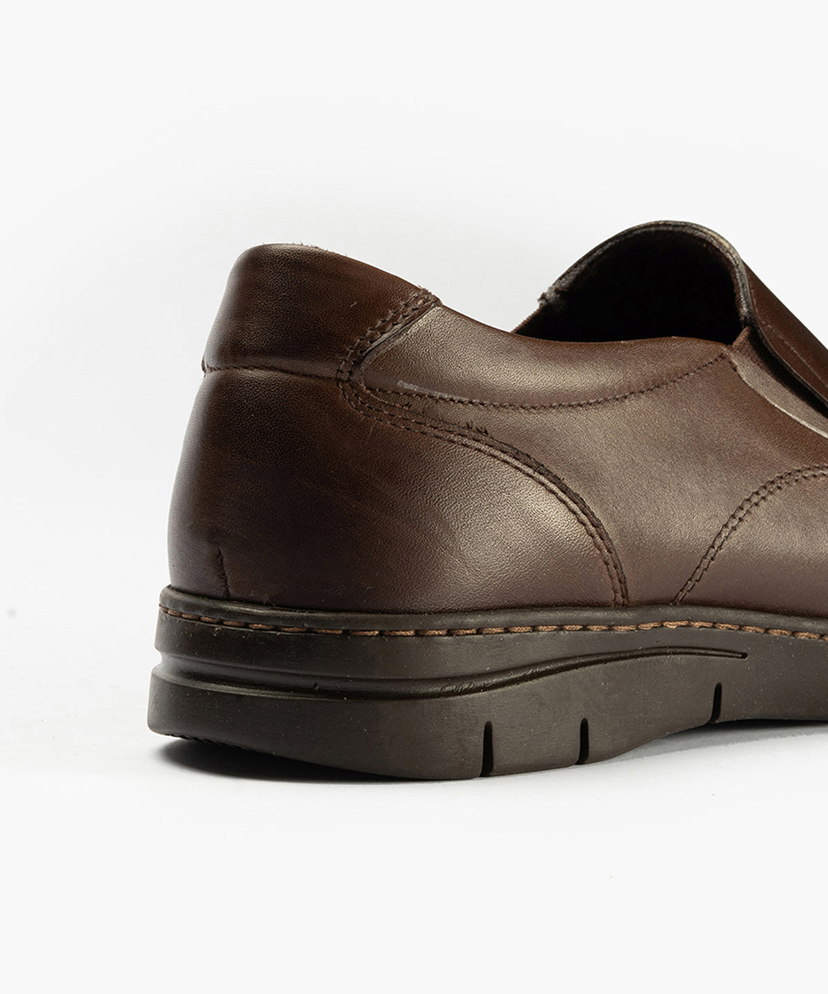 Mocasín Hombre Piel Marrón