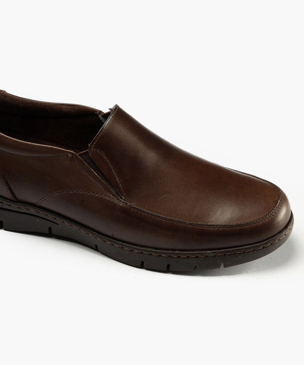 Mocasín Hombre Piel Marrón