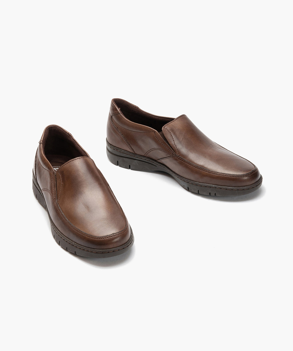Mocasín Hombre Piel Marrón