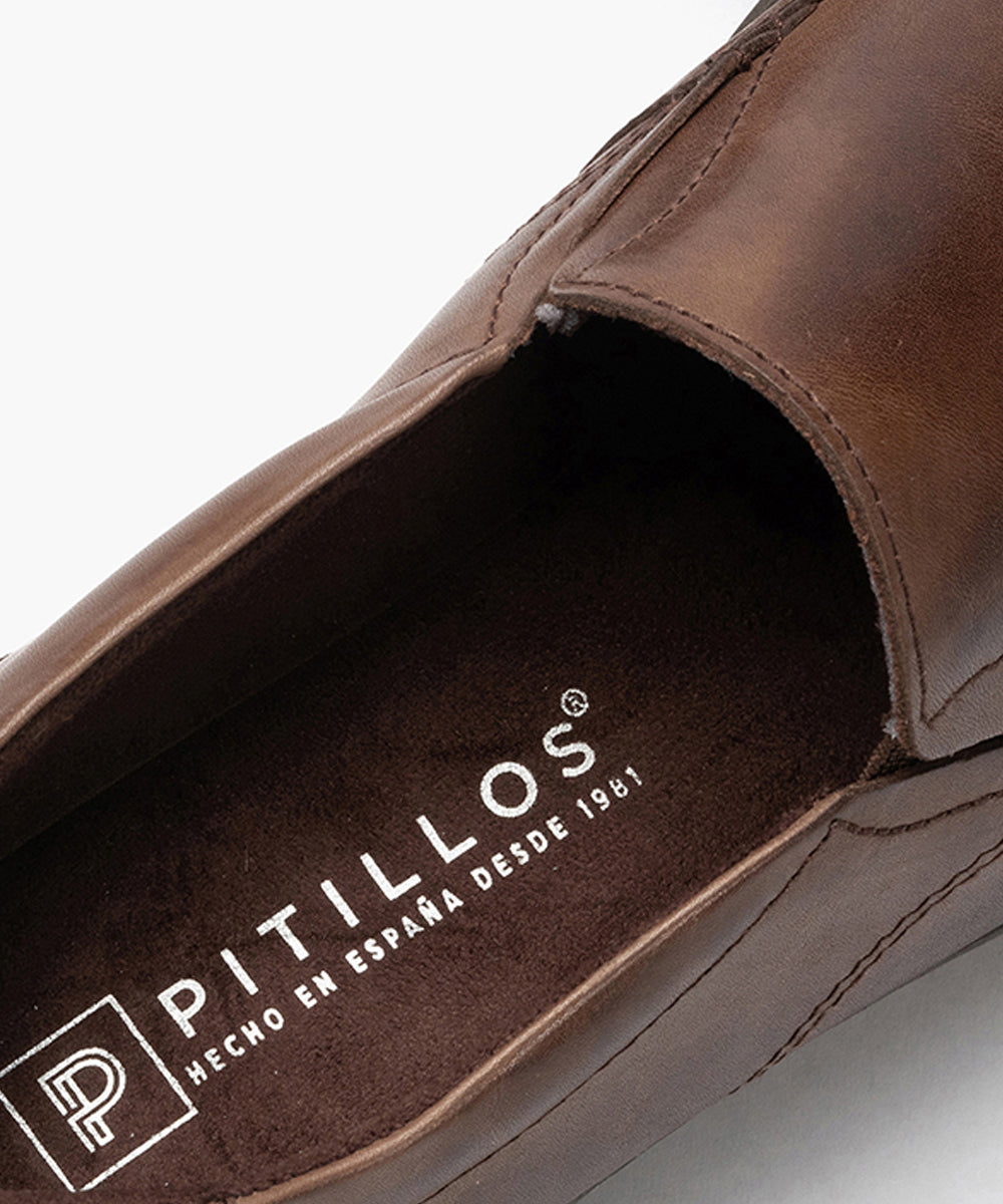Mocasín Hombre Piel Marrón