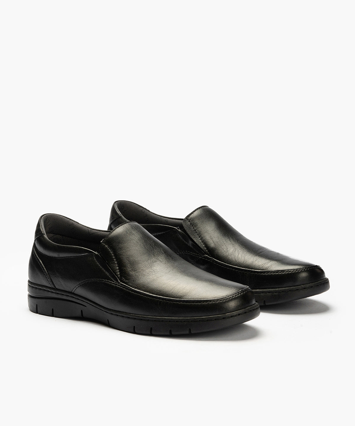 Mocasín Hombre Piel Negro