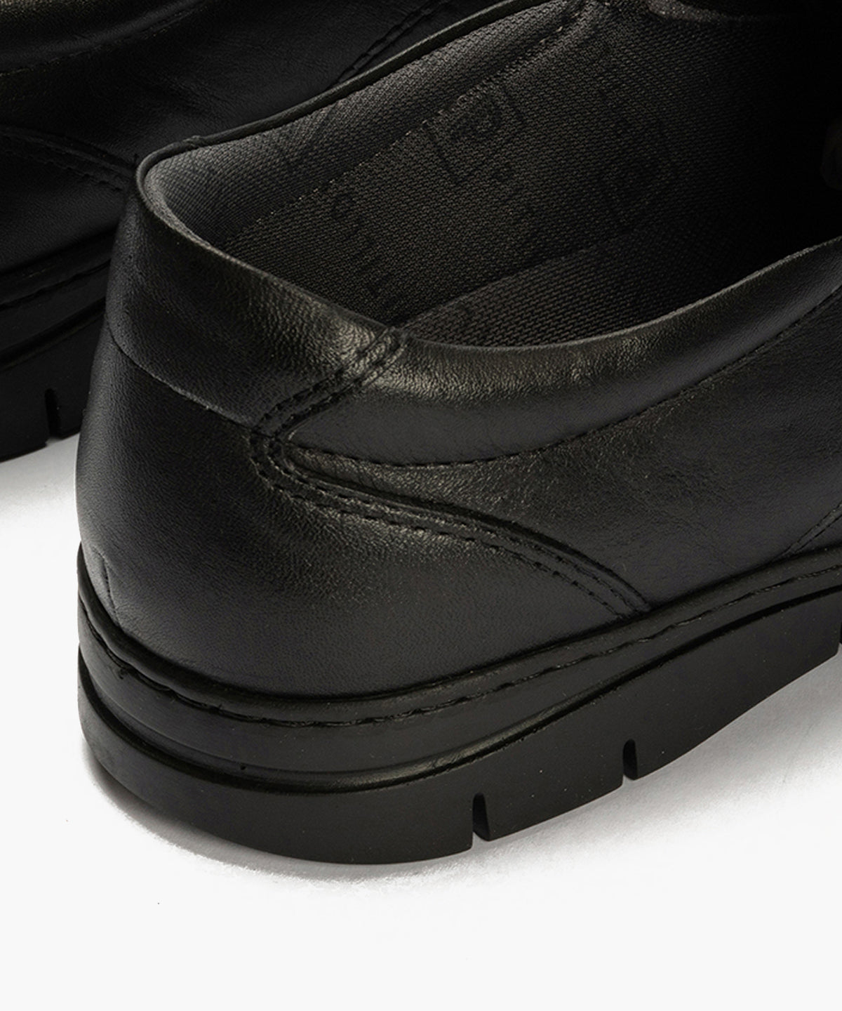 Mocasín Hombre Piel Negro
