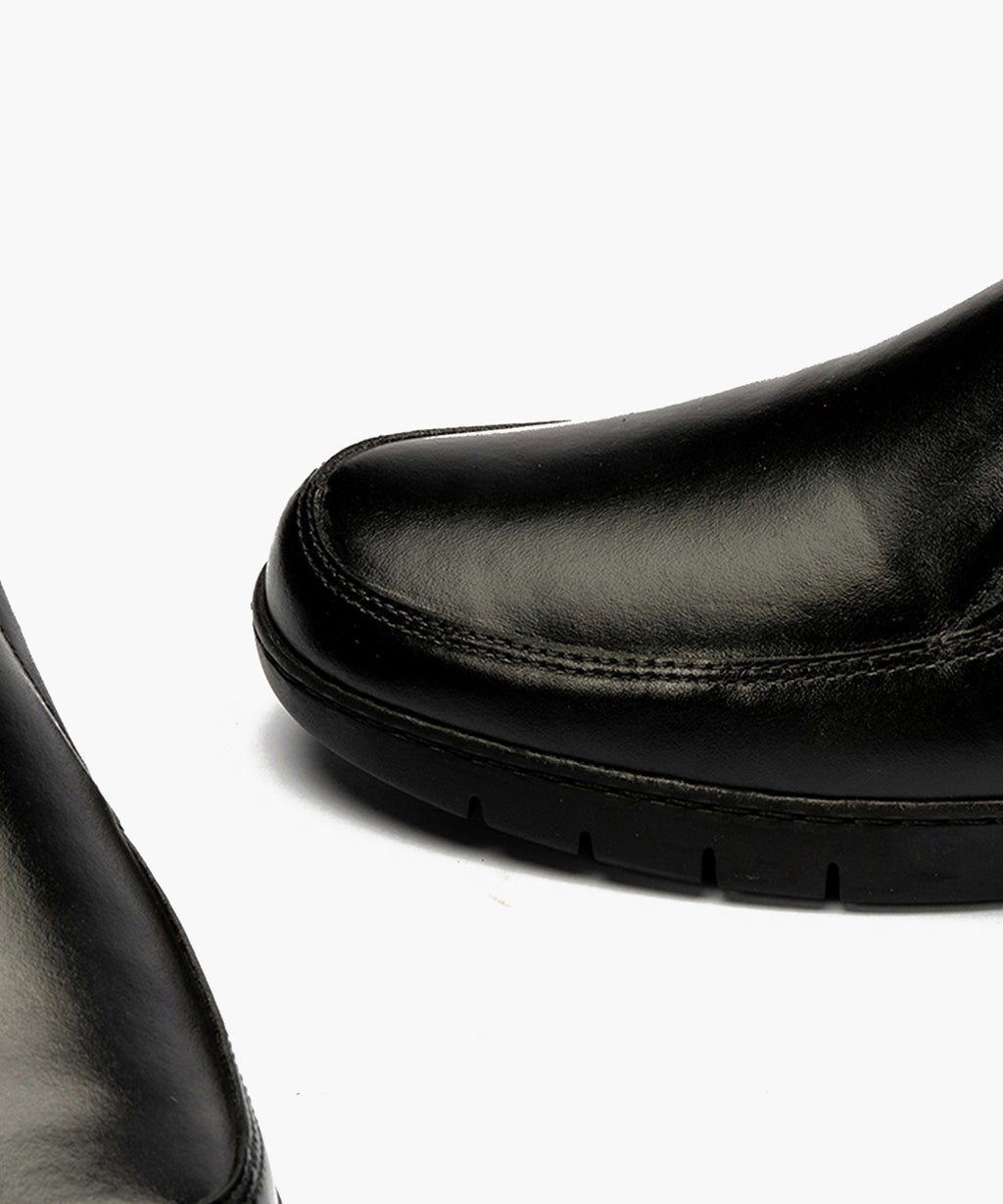 Mocasín Hombre Piel Negro