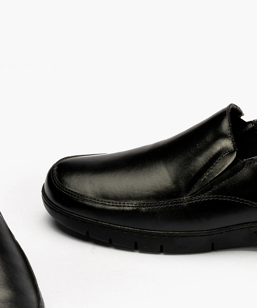 Mocasín Hombre Piel Negro