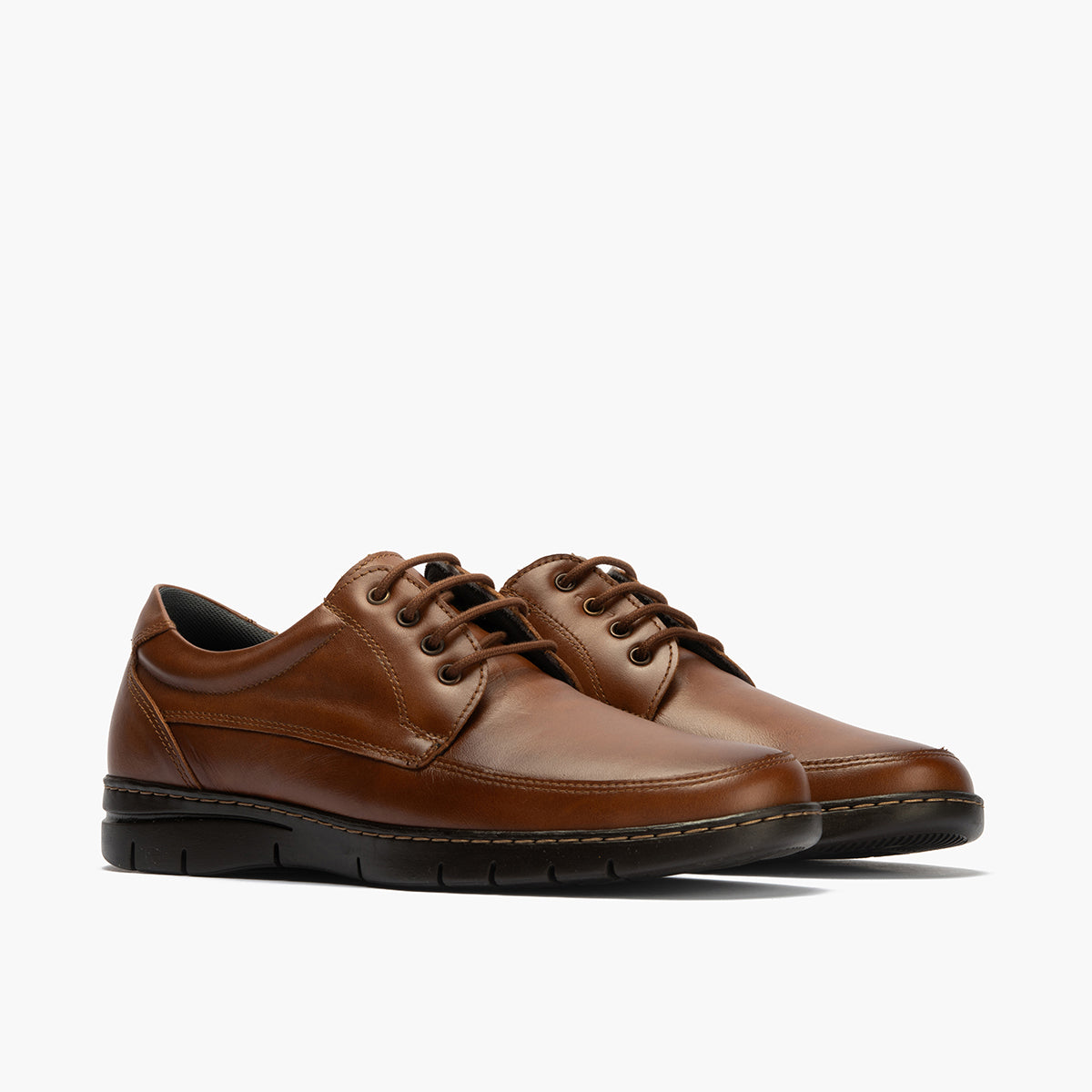 Zapato Blucher Hombre Cuero