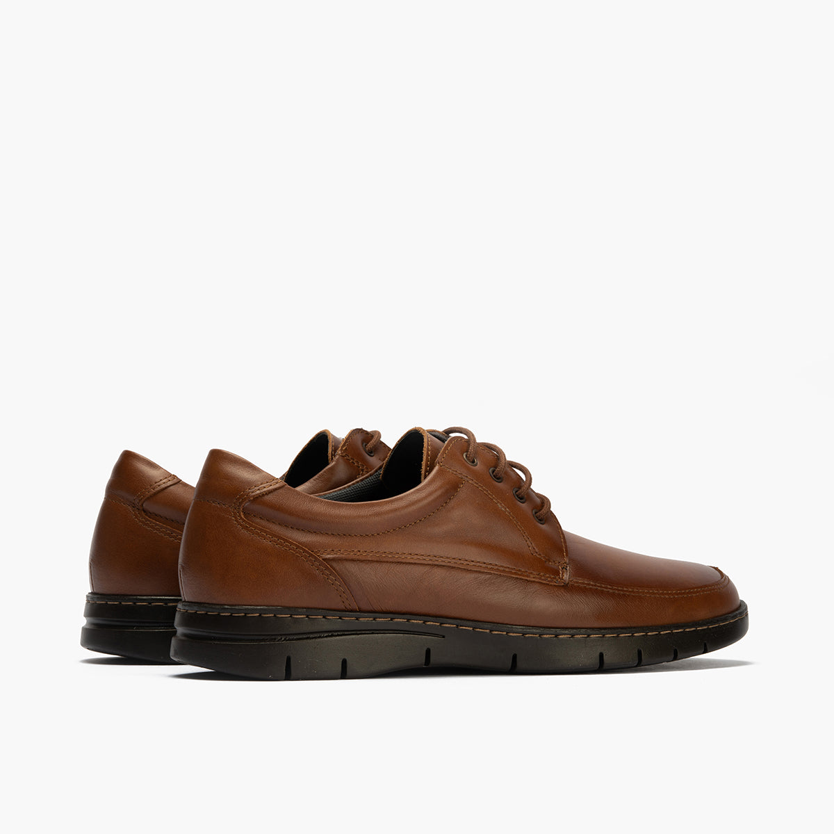 Zapato Blucher Hombre Cuero