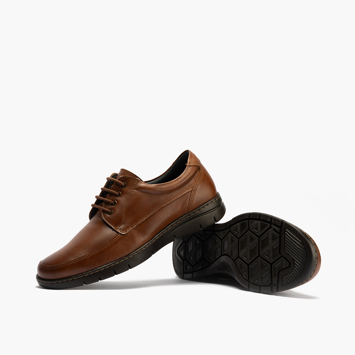 Zapato Blucher Hombre Cuero