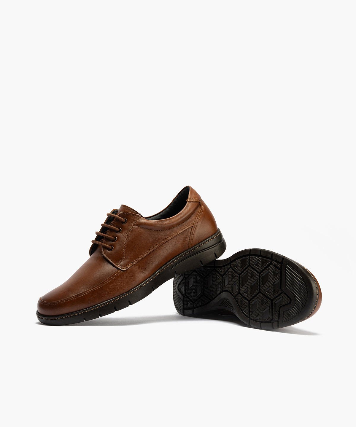 Zapato Blucher Hombre Cuero