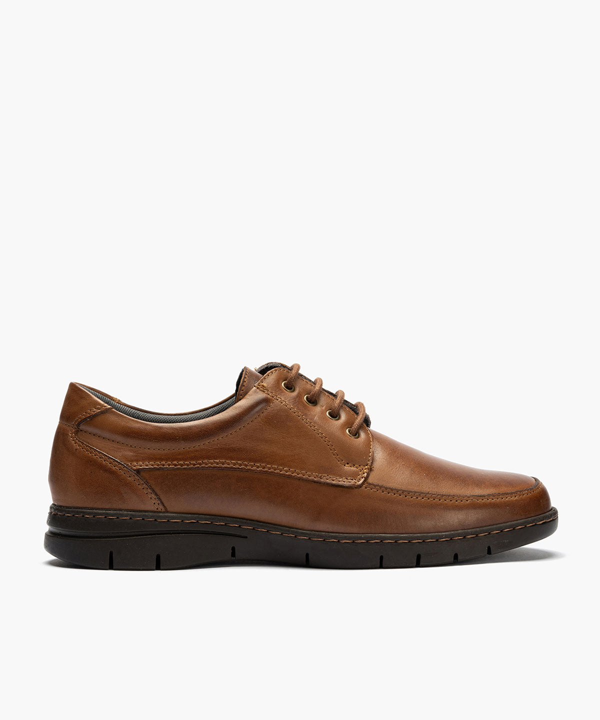 Zapato Blucher Hombre Marrón Claro