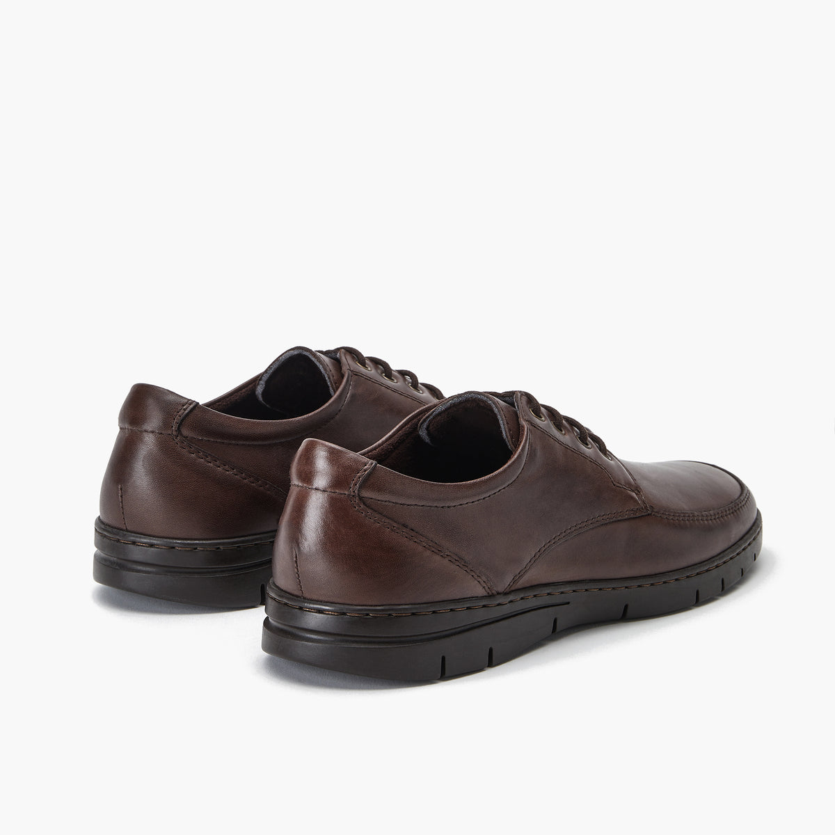 Zapato Blucher Hombre Marron